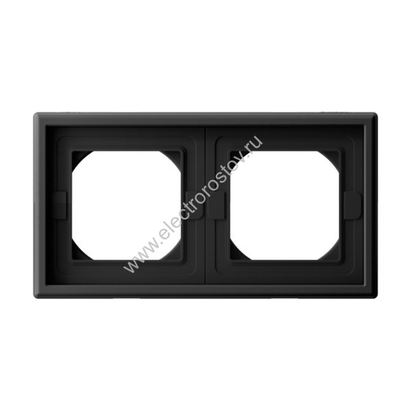 Systeme Electric ArtGallery Карбон Рамка 2-ая IP44