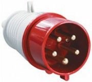 Вилка переносная 015 3Р+РЕ+N 16А 380В IP44 TDM