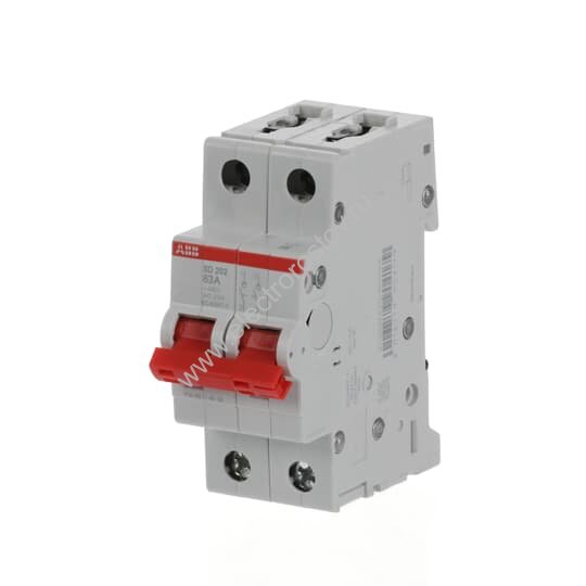 SD202 Выключатель нагрузки (мини-рубильник) 2P 63А ABB