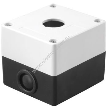 Корпус КП101 для кнопок 1место белый TDM