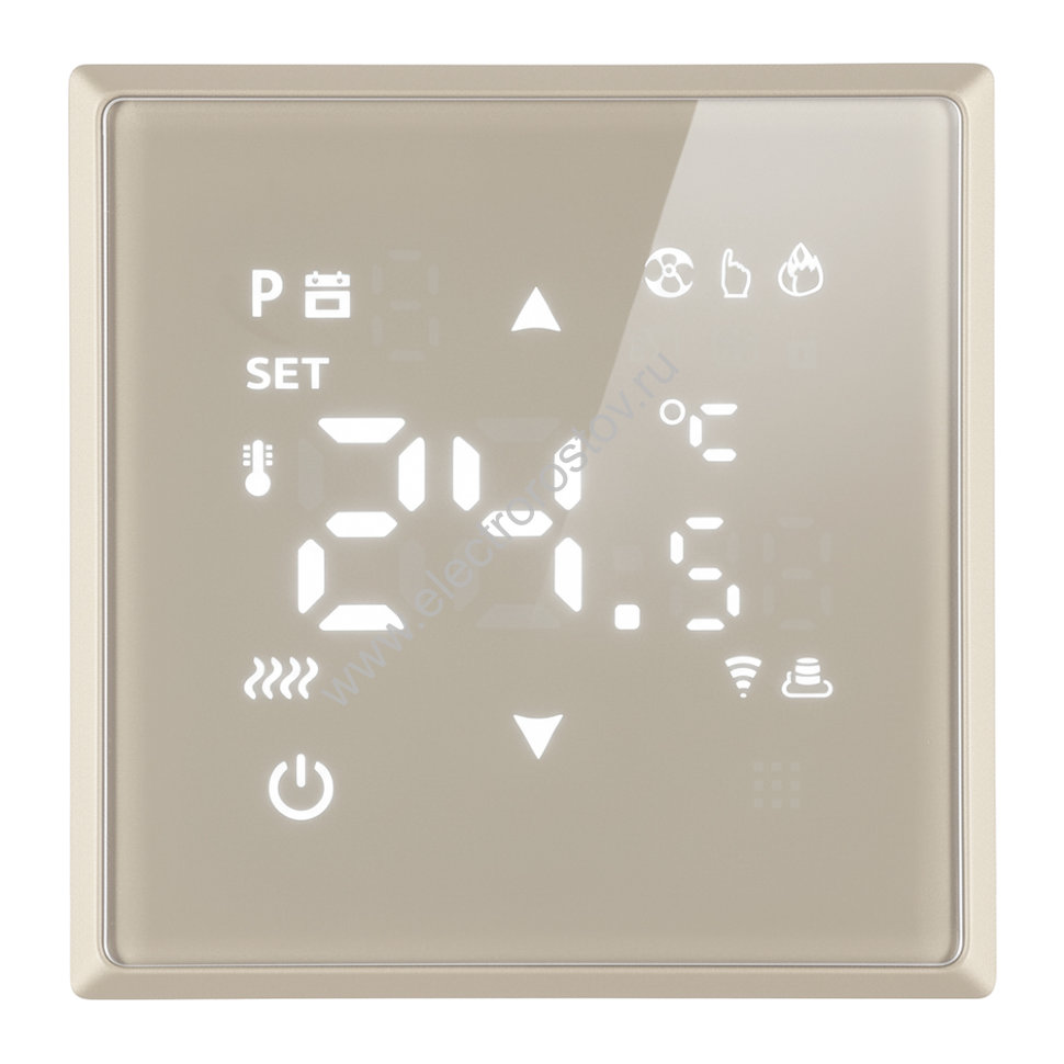 STEKKER Эмили Кашемир, soft touch Терморегулятор Wi-Fi 3500Вт