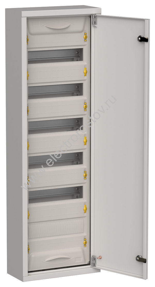 TITAN 5 Корпус мет. ЩРн-72 (1х72) 960х310х140 IP31 сер IEK