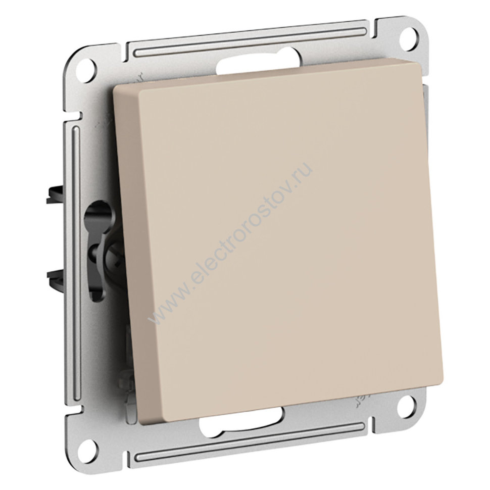 AtlasDesign Песочный Переключатель 1-клавишный Schneider Electric