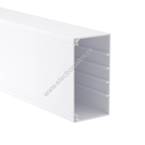 DKC ТА-GN 150x80 Короб с крышкой с направляющими для установки разделителей