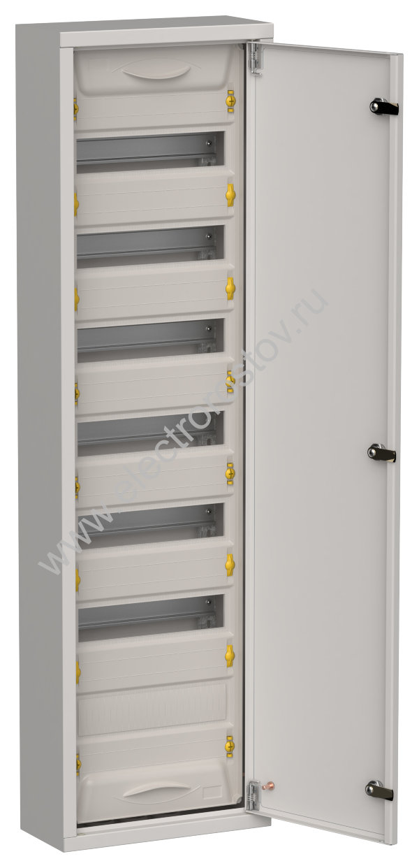 TITAN 5 Корпус мет. ЩРн-84 (1х84) 1085х310х140 IP31 сер IEK