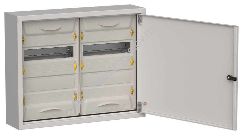TITAN 5 Корпус мет. ЩРн-48 (2х24) 460х570х140 IP31 сер IEK