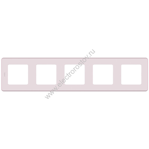 INSPIRIA Розовый Рамка 5-ая Legrand