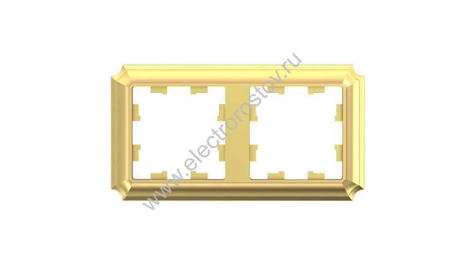 Systeme Electric AtlasDesign Antique Золото Рамка 2-ая, универсальная