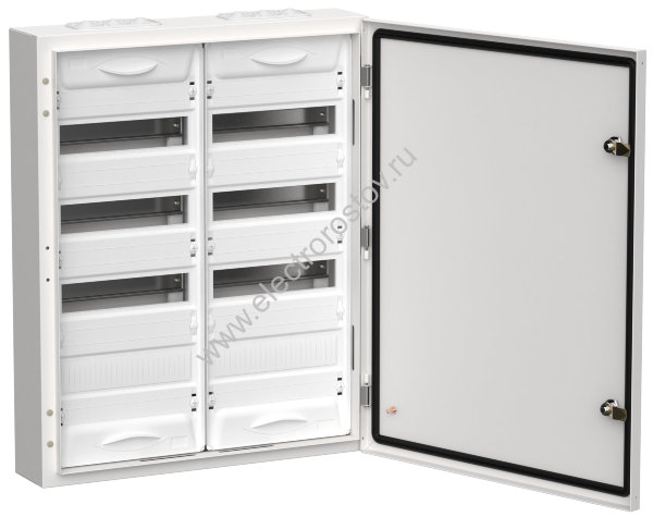 TITAN 5 Корпус мет. ЩРн-96 (2х48) 710х570х140 IP54 бел IEK