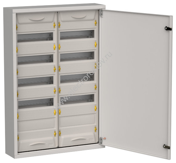 TITAN 5 Корпус мет. ЩРн-120 (2х60) 835х570х140 IP31 сер IEK