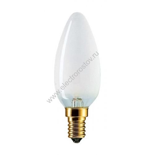Лампа накаливания СВЕЧА матовая 40Вт Е14 220В OSRAM