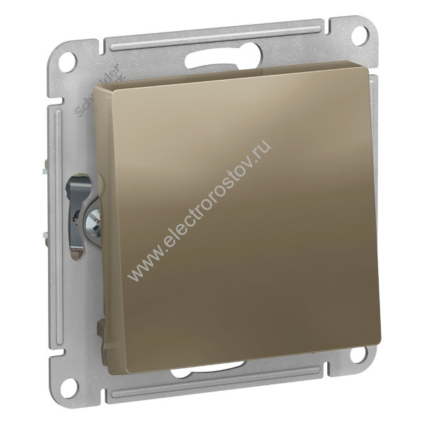 AtlasDesign Шампань Переключатель 1-клавишный Schneider Electric
