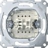 Schneider Electric Merten Механизм QuickFlex Выключателя 2-клавишного сх.1+1, 10AX