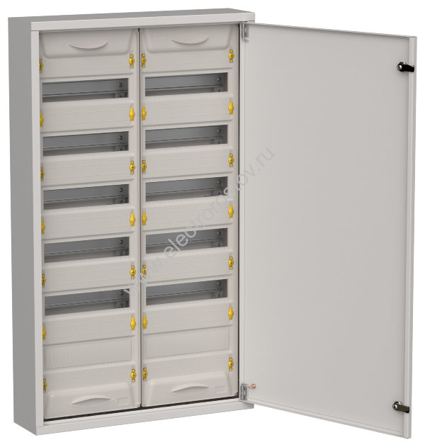 TITAN 5 Корпус мет. ЩРн-144 (2х72) 960х570х140 IP31 сер IEK