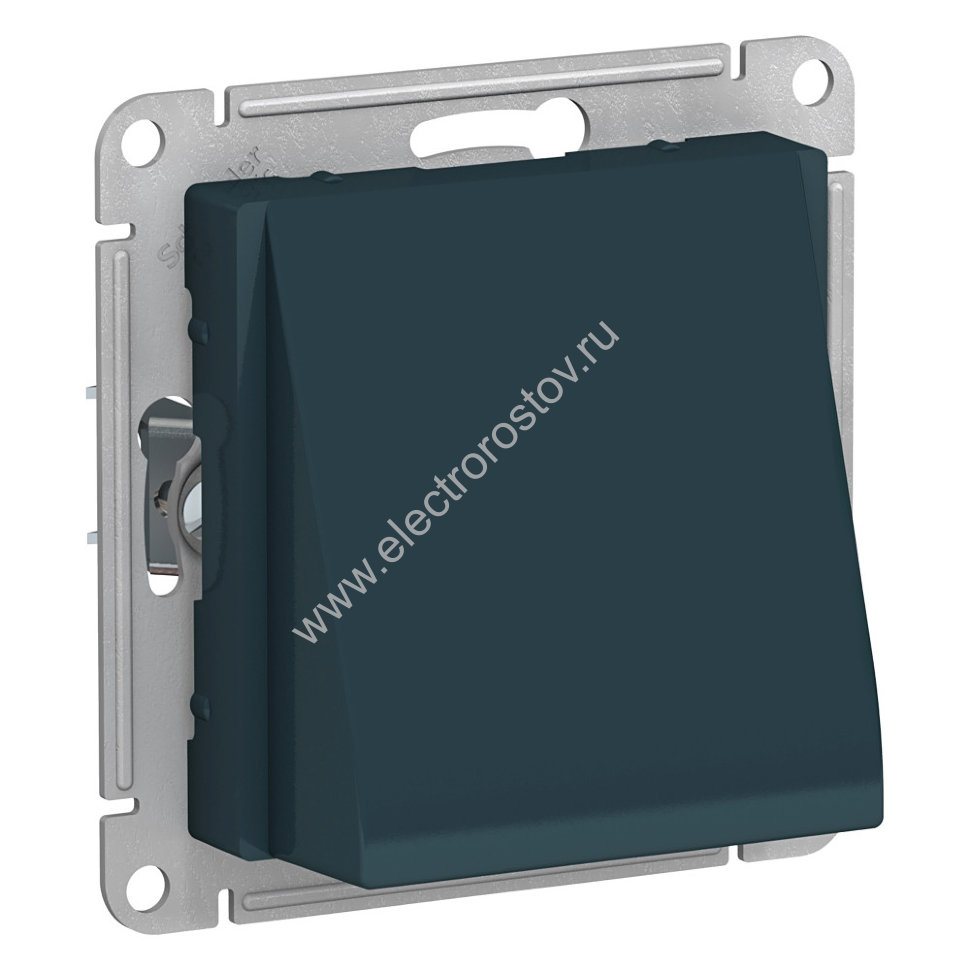 AtlasDesign Изумруд Вывод кабеля, механизм Schneider Electric