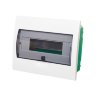 City9 Щит встраиваемый 12 модулей, дверь прозрачная черная, IP40 Systeme Electric