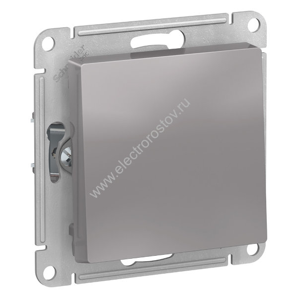 AtlasDesign Алюминий Выключатель с самовозвратом Schneider Electric