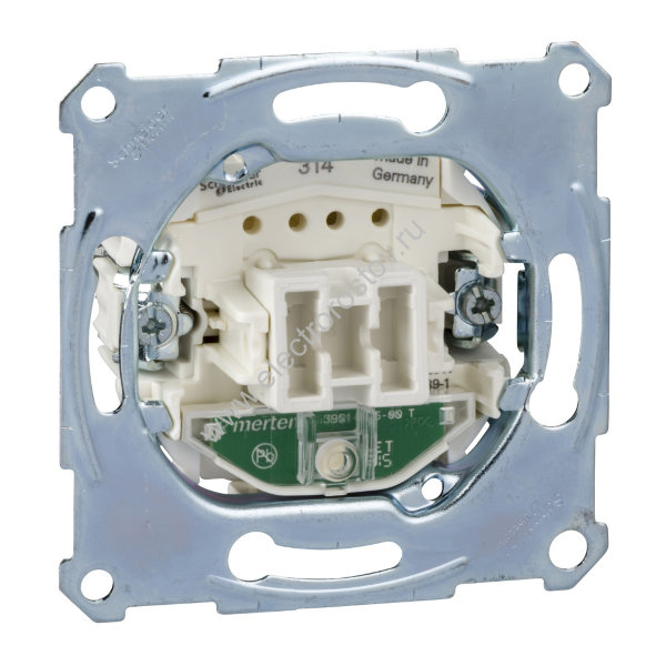 Schneider Electric Merten Механизм QuickFlex Выключателя 1-клавишного сх.1, 10A, с подсветкой