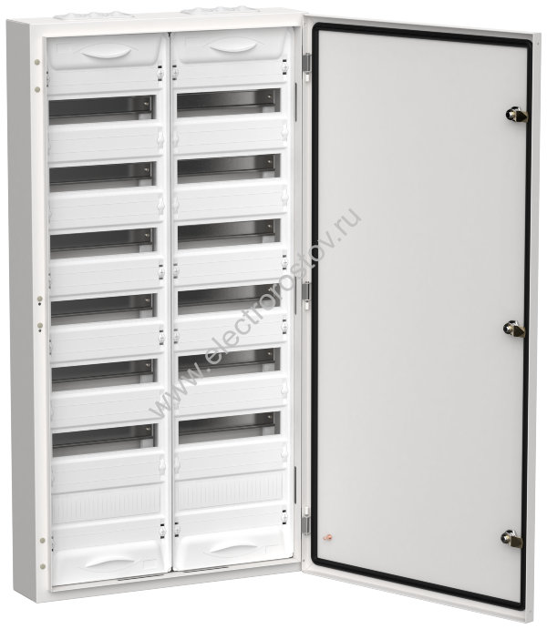 TITAN 5 Корпус мет. ЩРн-168 (2х84) 1085х570х140 IP54 бел IEK