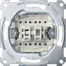 Schneider Electric Merten Механизм QuickFlex Переключателя 2-клавишного безвинт. зажим