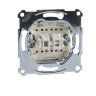 Schneider Electric Merten Механизм QuickFlex Переключателя 2-клавишного безвинт. зажим