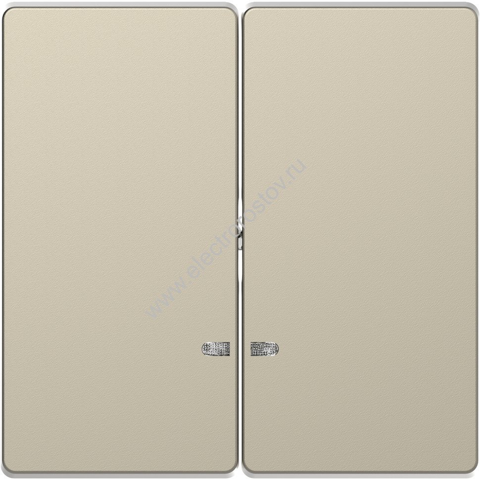 Merten D-Life Сахара Клавиша 2-ная с линзой для LED модуля Schneider Electric