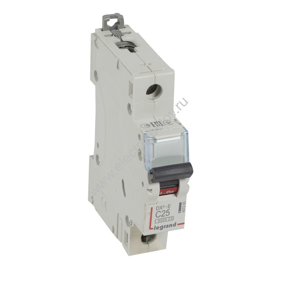 DX3 Автоматический выключатель 1P C25 6кА Legrand