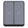 AtlasDesign Profi54 Антрацит Выключатель 2-клавишный для жалюзи IP54 Schneider Electric