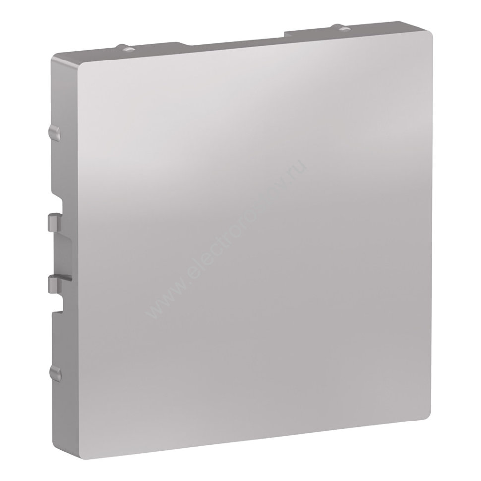 AtlasDesign Алюминий Заглушка без суппорта для многопостовых рамок Schneider Electric
