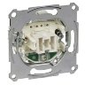 Schneider Electric Merten Механизм QuickFlex Переключателя перекрёстного с подсветкой, безвинт. зажи