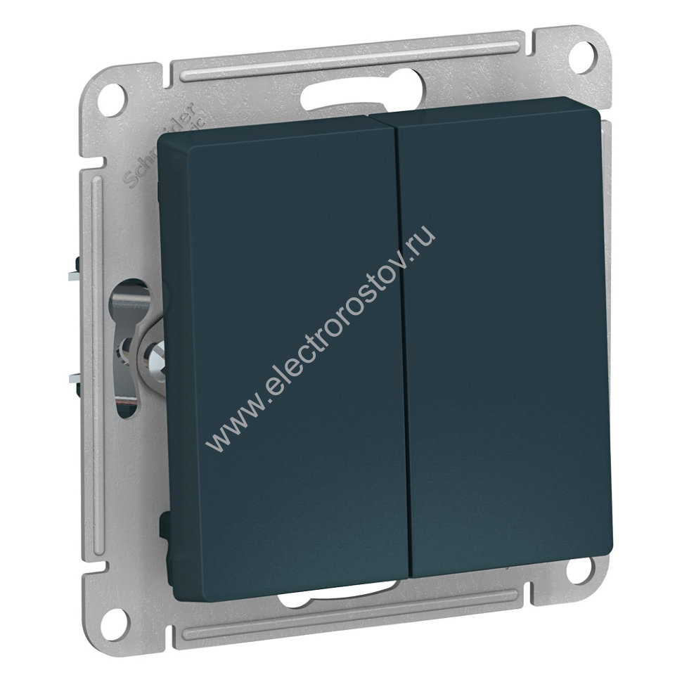 AtlasDesign Изумруд Выключатель 2-клавишный Schneider Electric