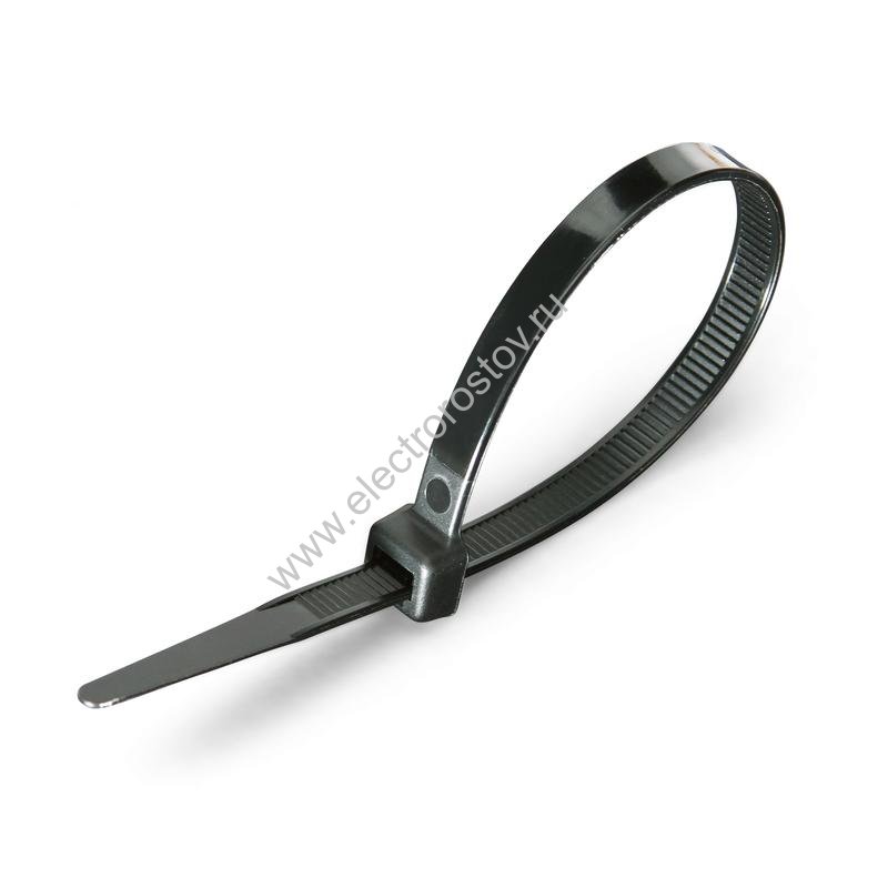 Стяжки нейлоновые КСС 4*300 (черный) (уп.-100шт) Fortisflex