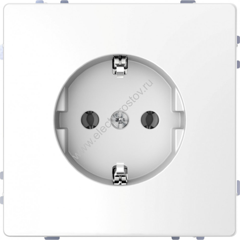 Schneider Electric Merten D-Life Белый Лотос Розетка 16А, с/з , без шторок