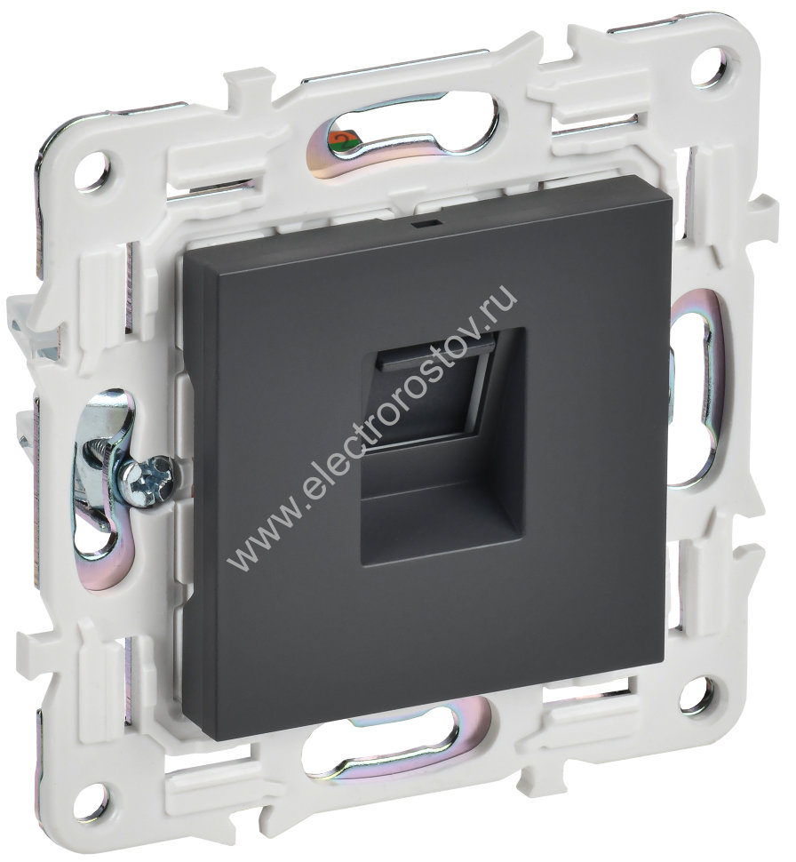 IEK SKANDY Титан Розетка компьютерная RJ45 кат.6 SK-K02T