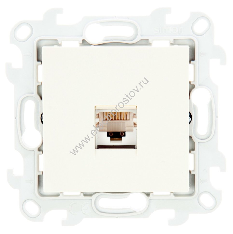 Simon 24 Слоновая кость Розетка комп(RJ45) 1-ая 5 кат UTP Simon