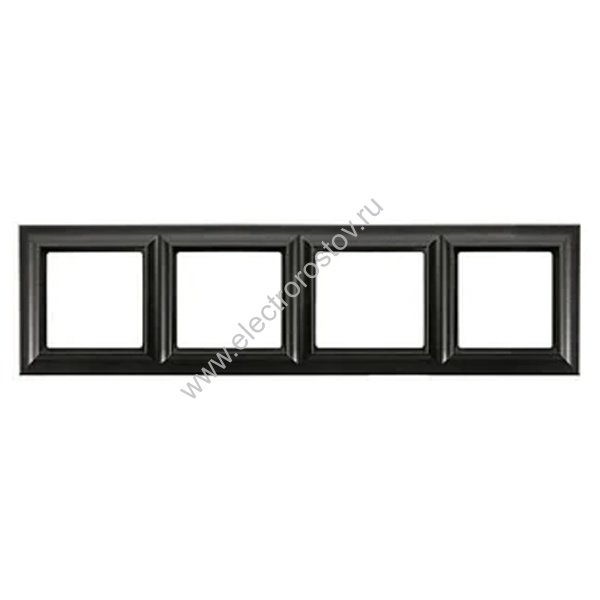 JUNG EcoProfi DECO Черный матовый Рамка 4-ая