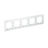 Systeme Electric AtlasDesign Air Лотос/дымчатый белый Рамка 5-ая