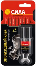 Клей эпоксидный 6 мл СИЛА
