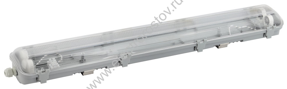 Светильник под светодиодные лампы ССП-101 2х18Вт 230В LED-T8 G13 IP65 1200мм ЭРА