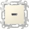 Simon 24 Слоновая кость Розетка HDMI 1.4 Simon