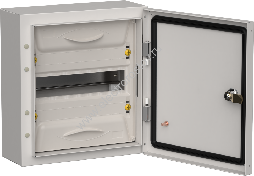 TITAN 5 Корпус мет. ЩРн-12 (1х12) 335х310х140 IP54 сер IEK