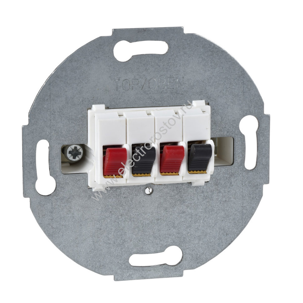 Schneider Electric Merten Бел Механизм АудиоРозетки 2-ой, пружинные клеммы