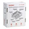 Щиток 8 мод настенный ФРЕЙМ, белый, с тонированной дверцей DKC
