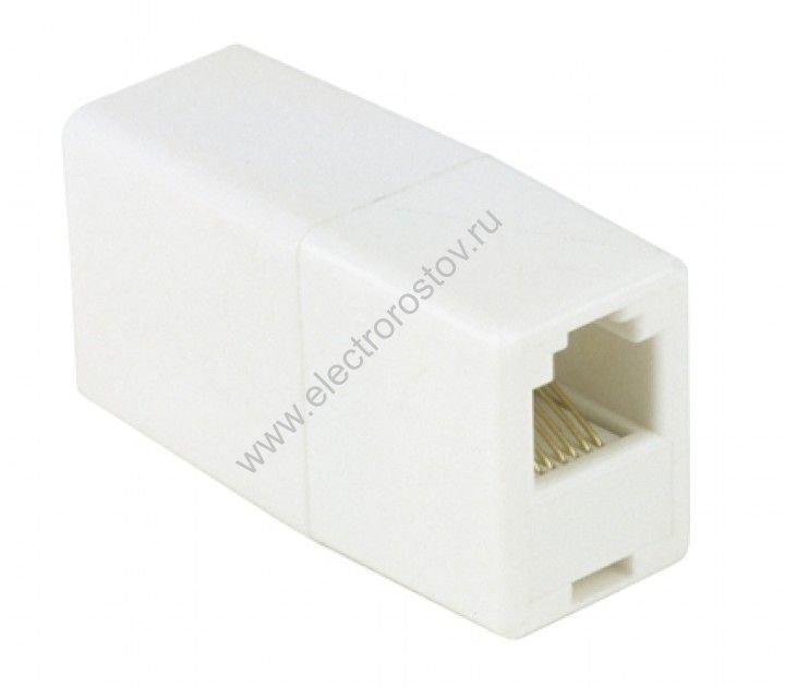 Компьютерный проходник "бочка" (гнездо-гнездо) RJ-45 8P-8C