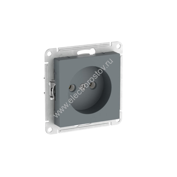 AtlasDesign Грифель Розетка 1-ая б/з без шторок с быстрозажим. клеммами Schneider Electric