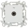 Simon 24 Белый Розетка TV одиночная Simon