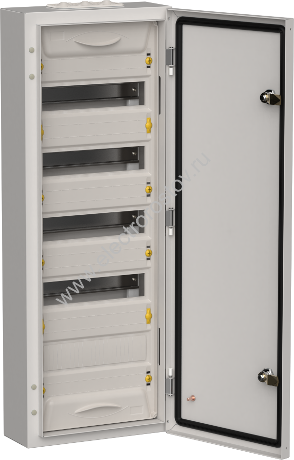 TITAN 5 Корпус мет. ЩРн-60 (1х60) 835х310х140 IP54 сер IEK