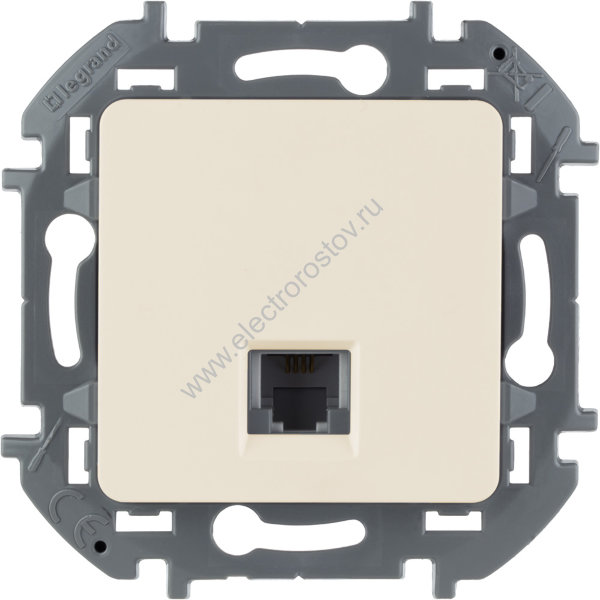 INSPIRIA Слоновая кость Телефонная розетка RJ11 Legrand