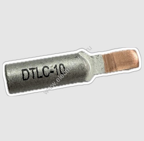 Наконечник штифтовой плоский DTLC-10