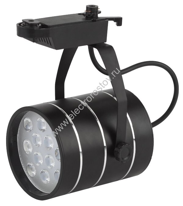 ЭРА TR3 - 12 BK Черный Трековый Светильник 12Вт SMD